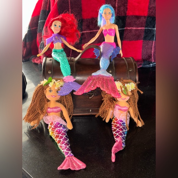 Barbie Other - Barbie Ariel Disney Mermaid Dolls Bundle